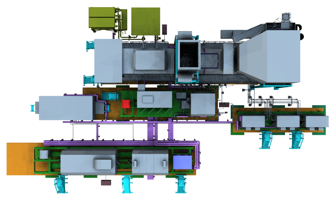 MGT-30 Prefab-Portable Power Plant (4-chassis)